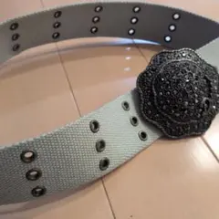 26-30W サイズ1 緑 スタッズベルト abraham 1（26-30W） スタッズベルトsize ABRAHAM HTC メルカリ - 小物