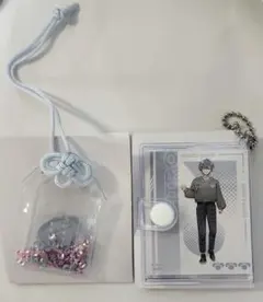 カラフルピーチ　願い事チャーム　&　豆ノートキーホルダー　ひろくん　ヒロ
