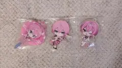 アンプタックカラーズ メガホンチャーム付きアクリルネームストラップ