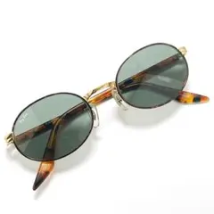 きれい B＆L レイバン W2188 ベッコウ柄 金 コンビ オーバル
