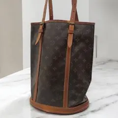 ルイヴィトン モノグラム バケットGM バケツ M42236 pvc レザー