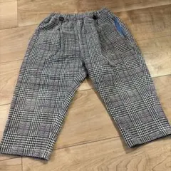 チェック柄120サイズパンツ