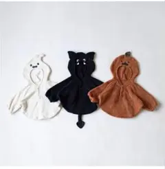ハロウィン　おばけポンチョ