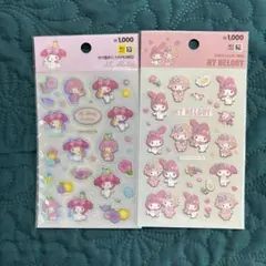 韓国ダイソー　マイメロディ ステッカー