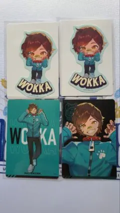 WOKKA ステッカーセット