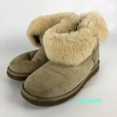 UGG アグ ムートン ブーツ ベージュ レディース ブランド