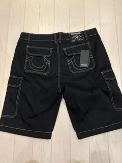 TRUE RELIGION カーゴショーツ ブラック 正規品 ハーフパンツ
