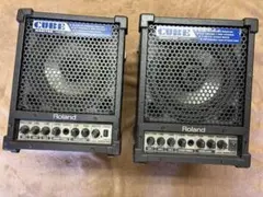 【Roland キューブモニター CM-30 ×2台セット＋ケーブル付き】のサムネイル