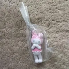 サンリオキャラクターズ　ミニチュアチャームライブキャラクター　マイメロディ