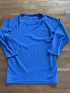 mont-bell ラグランスリーブTシャツ Sサイズ 青