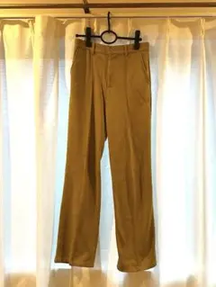 A DAY IN イエローフレアパンツ 38