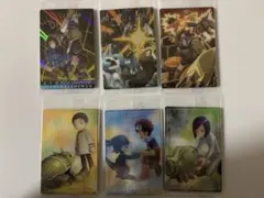 デジモン　ウエハース　パイルドラモン　ウォーグレイモンムラサメモン6枚セット