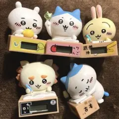 ちいかわ　いっしょにがんばろ！　ダンボールウォッチ　５種　ハチワレ　うさぎ　美品