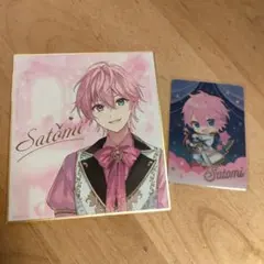 すとぷり　さとみ色紙＆カードセット