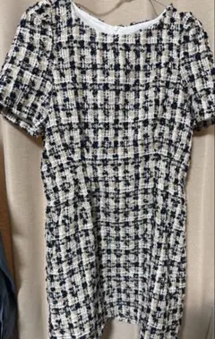 美品 SHINE DAZY キャバドレス ツイード ワンピース