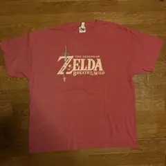 THE LEGEND OF ZELDA ゼルダの伝説 Tシャツ ヘザーレッドのサムネイル