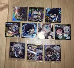 鬼滅の刃　ディフォルメシールウエハース　嘴平伊之助10枚セット　極レア