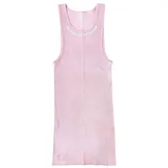 LOVE YOU RIB TANKTOP PINK タンクトップ ピンク Lのサムネイル