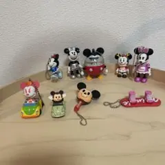 【まとめ売り】ディズニーミニーマウス&ミッキーマウス９点セット