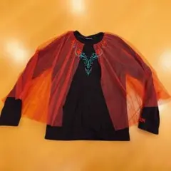 値下げ！アナと雪の女王（アナ風）黒の長袖カットソー