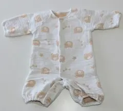 クマプリントロンパース 50-70cm