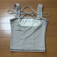 即日発送可能 andmary Luca stitch tops beige - メルカリ