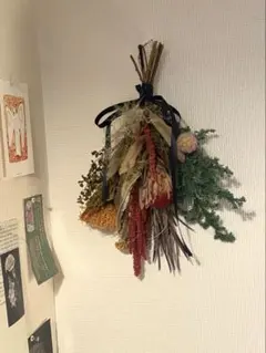 #winter dry swag ＊ドライフラワースワッグ＊80サイズ