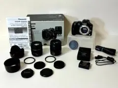 F2170】 Panasonic DMC-GX1W / ダブルレンズキット - メルカリ