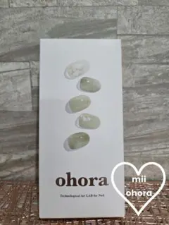 【N Green Tea】新品 ohora オホーラ ジェルネイル