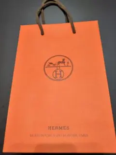 HERMES オレンジ ショップ袋