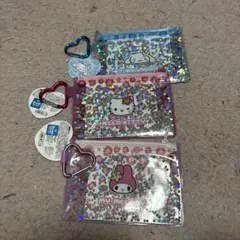 サンリオキャラクターズ　キラ☆キラポーチ　Y2K／3個セット