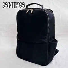 SHIPS AGS リュック ブラック ビジネスバッグ バックパック PC収納のサムネイル