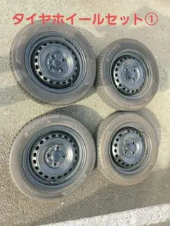 N-BOX　純正155/65R14 タイヤホイールセット①のサムネイル