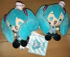 初音ミク×シナモロール　ミニぬいぐるみvol6　初音ミク　シナモロール