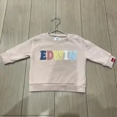 EDWIN ピンク トレーナー サイズ80