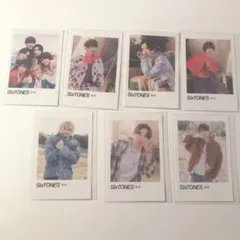 SixTONES 音色 初回盤B ポラロイド風カードセット