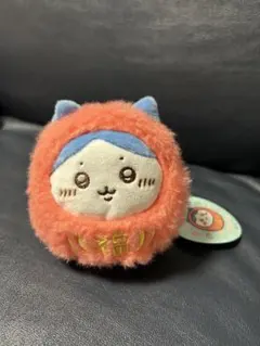 ちいかわ　だるまになっちゃった！　ころりん起き上がりこぼしぬいぐるみ　ハチワレ