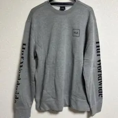 HUF スウェット トレーナー グレー M