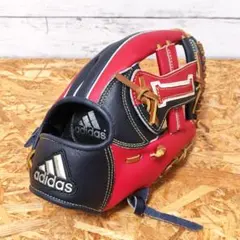 【美品】アディダス 軟式 野球 グローブ adidas アディダス 野球 軟式グラブ グローブ 投手用 中学生