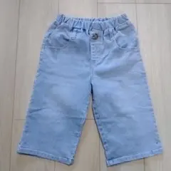 デニムハーフパンツ 145-155cm