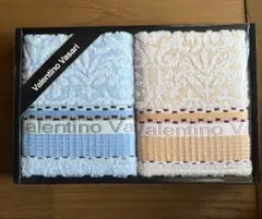 Valentino Vasari タオルセット 水色 オレンジのサムネイル
