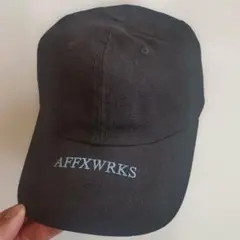 AFFXWRKS アフィックスワークス ダークグレー ベースボールキャップ AFFXWRKS アフィックスワークス ダークグレー ベースボールキャップ