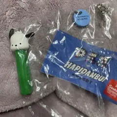 PEZ × はぴだんぶい マスコット ポチャッコのサムネイル