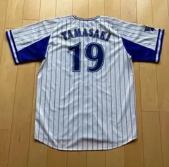 横浜DeNAベイスターズ レプリカユニフォーム #19:山崎康晃 サイズO