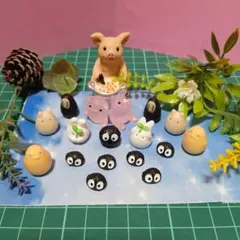 どんぐりアート たぬき ハンドメイド 10個セット 飾り パーツ - メルカリ