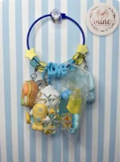 あひるモチーフ　アクセサリー ジャラキー　ガチャ詰め　すやすや