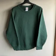 FRUIT OF THE ROOMメキシコ製無地スウェットトレーナーヘビーオンス
