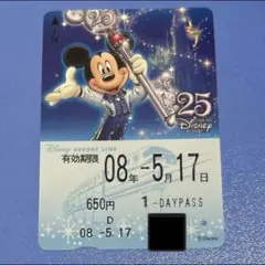 人気】東京ディズニーリゾートライン フリーきっぷ 42周年 フィルハー