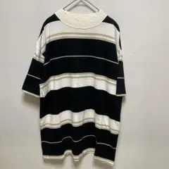 SEVEN BY SEVEN / BORDER TEE S/S - BLACKのサムネイル