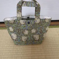 ウィリアムモリス トートバッグ ハンドメイドのサムネイル